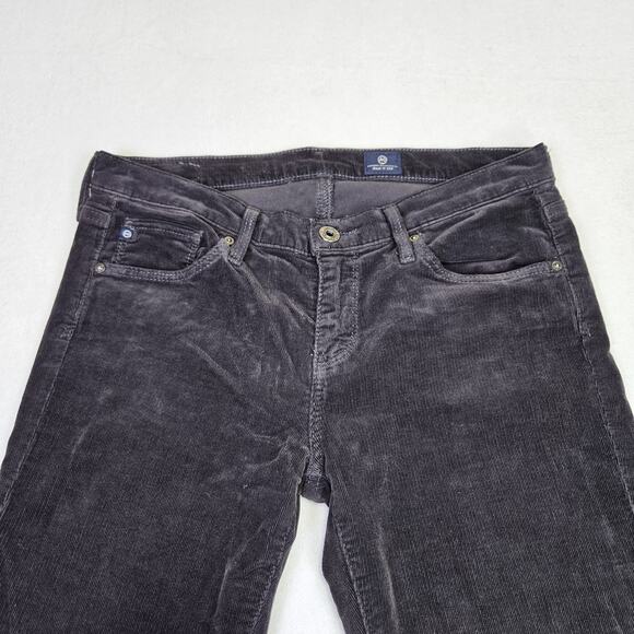 Adriano Goldschmied Stevie Jeans Size 28 Slim Straight Corduroy Chocolate Brown - Picture 3 of 16